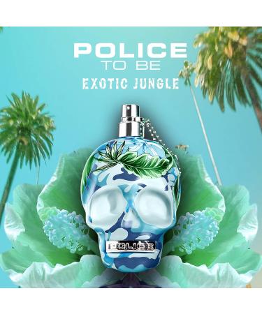 POLICE To Be Exotic Jungle For Man - Fragrance For Men - Sparkling Bergamot And Juicy Mandarin - Turns Into A Smooth Wave Of Seduction - Rich Woodiness Of Vetiver And Cedarwood - 2.5 Oz EDT Spray Citrus 2.5 Fl Oz (Pack of 1) - Buy Online on GoSupps.com