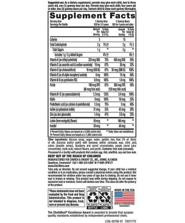 L'il Critters Gummy Vites Children's Multivitamin 275ct - Chewable Gummy Bear Supplement - Buy Online on GoSupps.com