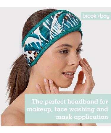 Spa Headband for Women - Tropical Safari Makeup & Skincare Face Wash Band - Buy Online on GoSupps.com
