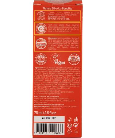 Natura Siberica Organic Certified All Skin Types Instant Glow Face Mask - Buy Online on GoSupps.com