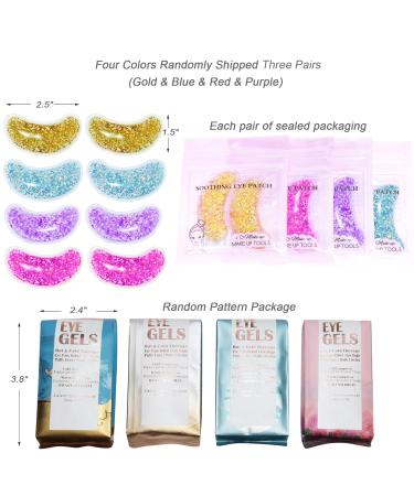 Under Eye Patches for Puffy Eyes - Cooling Gel Eye Pads for Wrinkles & Dark Circles | 6PCS International Shipping - Buy Online on GoSupps.com