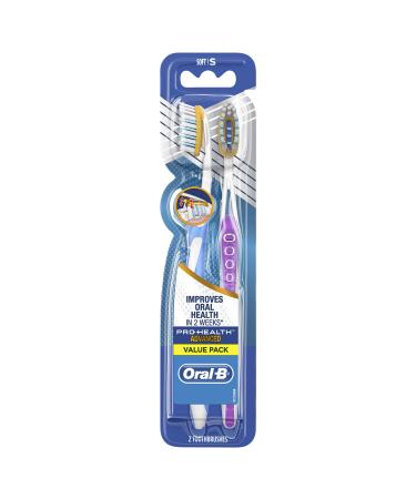 Oral-B Pro-Health Clinical Pro-Flex Toothbrush with Flexing Sides 40S - Soft 2 Count