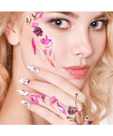 Bright Flower Print Nail Polish Stickers - 168 Pieces Full Wraps Manicure Kit with Nail File - Buy Online on GoSupps.com