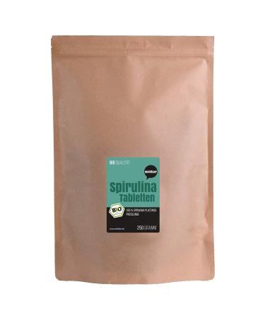 Wohltuer Wohltuer Raw food grade pressed organic spirulina (DE- KO-006) 250g