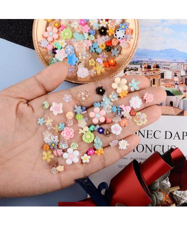 Kikonoke 100 Pieces 3D Resin Flowers Nail Art Kit - DIY Crafts Decoration Supplies - Buy Online on GoSupps.com