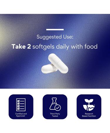 Research Verified Omega 3-1800mg Omega 3 Fish Oil - High 900mg EPA + 600mg DHA - No Aftertaste - 60 Softgel Capsules - 3 Bottles - Buy Online on GoSupps.com