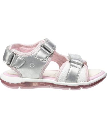 Geox Baby Girl's B Sandal Todo Silver Pink | Size 3.5 UK Child - Buy Online on GoSupps.com