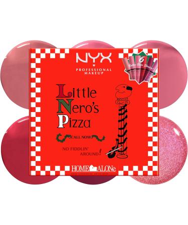 NYX Professional Makeup Home Alone Butter Gloss Pizza Vault Pink and Red - Buy Online on GoSupps.com