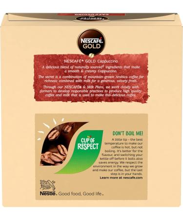 Nescaf Gold Cappuccino Sachets 12 Cups (Pack of 3) - Buy Online on GoSupps.com