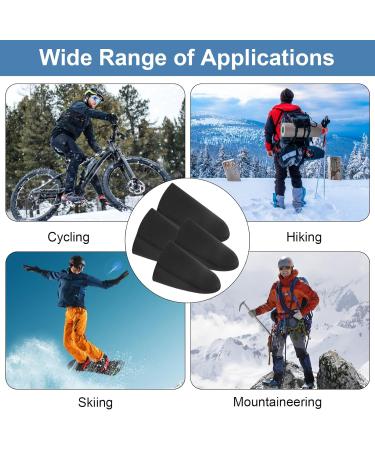 Neoprene Toe Warmers - 2 Pairs for Winter Sports & Hiking | S & M Sizes | Thermal Toe Protection - Buy Online on GoSupps.com