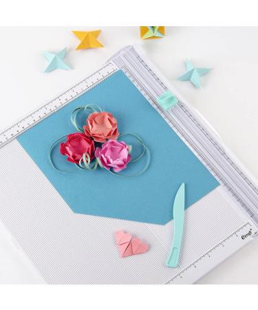 Ecraft 12x12 Inch Paper Trimmer Scoring Board - Craft Paper Cutter for Book Cover, Gift Box, Photo - White - Buy Online on GoSupps.com