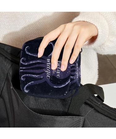 Womens Napkin Storage Pocket | Marine Space Animal Design | Portable Menstrual Cup & Bandage Bags for First Period - Buy Online on GoSupps.com