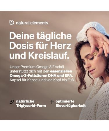 Premium Omega 3 Fish Oil Capsules - 1000 mg EPA & DHA - 120 Count - Goldenomega Triglyceride Form - Lab Tested & Sustainably Sourced - Buy Online on GoSupps.com