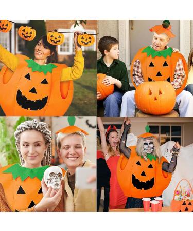 Halloween Pumpkin Costume Suit Halloween Costume Pumpkin with Pumpkin Basket and Hat Costume Pumpkin Outfit Pumpkin Cosplay Party Clothing Pumpkin Costume Adult for Halloween Party Cosplay Fancy - Buy Online on GoSupps.com