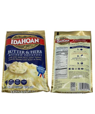 Instant Mashed Potatoes Bundle with Juniper Mart Recipe Card (Butter and Herb  Buttery Homestyle  Sour Cream and Chive  Four Cheese) - Buy Online on GoSupps.com