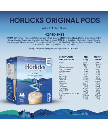 Horlicks Dolce Gusto Compatible Pods - Original 16 Pods - Buy Online on GoSupps.com