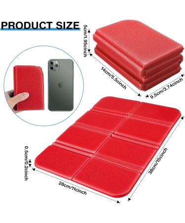 6 Pcs Camping Cushion Hiking Seat Pad with 6 Storage Bag Foldable Foam Waterproof Foam Mat to Sit on Bleacher Ultralight Foam Sitting Pad for Outdoor Picnic Trekking Stadium Travel 15x11 Inch 6 Colors - Buy Online on GoSupps.com