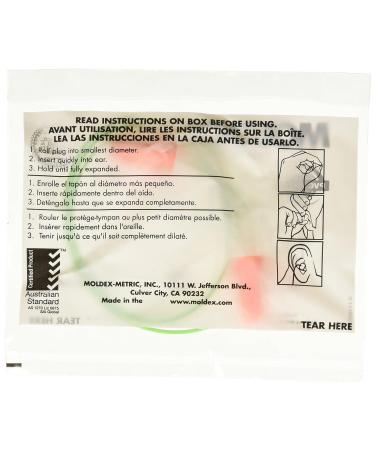 Moldex 507-6840 Mellows Foam Ear Plugs - Corded One Size 100 Pack | Best for Noise Reduction - International Shipping Available - Buy Online on GoSupps.com
