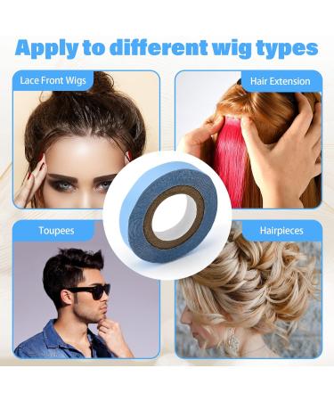EHDIS Double Sided Hair Extension Tape with Plastic Scraper - 8mm x 3 Yards - Buy Online on GoSupps.com