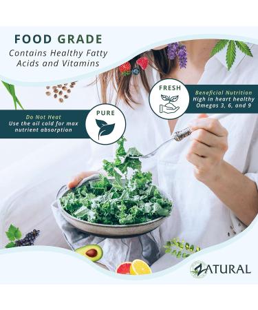 Zatural Grapeseed Oil - 100% Pure Cold Pressed - Organically Grown High Temperature Cooking Oil 128oz (1 Gallon - Buy Online on GoSupps.com