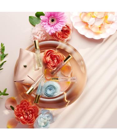 Mini Perfumes for Women Perfume Gift Set 5 Pack Floral Women's Fragrances Perfume Set 10ml Bottle Samples Womens Perfume Sampler Sets Birthday Gifts for Women Wife Mom Sister Pink - Buy Online on GoSupps.com