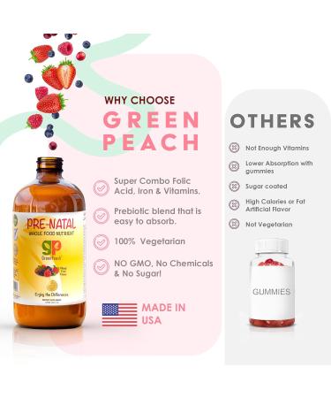 Organic liquid Prenatal Vitamins for Women - Prenatal Iron & Folate Pre Natal Multivitamin for Women Women's Prenatal Multivitamin Vegan Prenatals Halal Kosher Friendly Prenatal Vitamin 32 Serving 16 Fl Oz (Pack of 1) - Buy Online on GoSupps.com