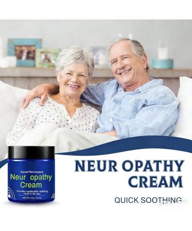 Neuropathy Cream for Feet Legs & Hands Cooling Non-Greasy & Gentle Formula Non-Burning Non-Irritating & Cruelty-Free Rapid Comfort Gel (4 Fl Oz.) - Buy Online on GoSupps.com