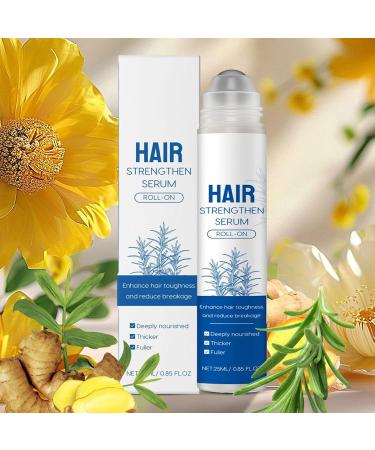 Gitekain Women Hair GrowthHair Growth Roller Liquid 25ML Lightweight Nourishing Follicle Strengthening Hair Care for Older Friend - Buy Online on GoSupps.com
