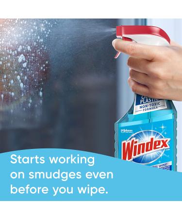 Windex Original Glass Cleaner Spray Bottle, 23 fl oz - Pack of 6 - Buy Online on GoSupps.com