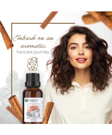 Buy HBNO Organic Cinnamon Bark Essential Oil 1 Oz (30 ml) - Pure & Natural Spice Oil for Aromatherapy & Wellness - International Shipping Available - Buy Online on GoSupps.com
