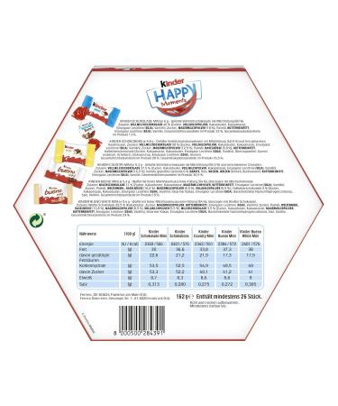 Buy Kinder Happy Moments Mini Mix Bulk Pack - 12 x 162g Worldwide Shipping - Buy Online on GoSupps.com