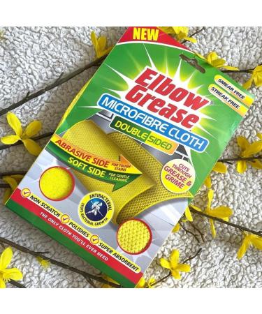 KITCHEN OVEN CLEANER BUNDLE (DELUXE) | Elbow Grease Oven Cleaning Kit 500ml Cream Cleaner Pink 540g Microfibre Cloth 1Pk Handgrip Scourer 4Pk & Gloves (M) 1Pk 100 ml (Pack of 5) - Buy Online on GoSupps.com