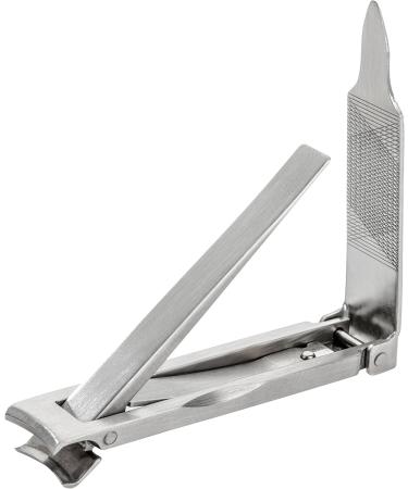 REMOS Stainless Steel Nail Clippers with Nail File Compact 6cm Design for Effortless Grooming | International Shipping - Buy Online on GoSupps.com