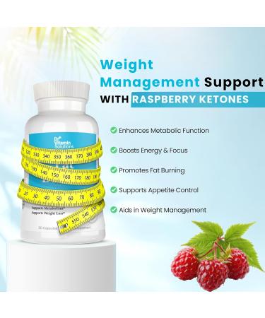Fat Burner with GLP 1 Support Raspberry Ketones, Green Tea & Kelp Metabolism & Appetite Support for Women & Men 30 Capsules - Buy Online on GoSupps.com