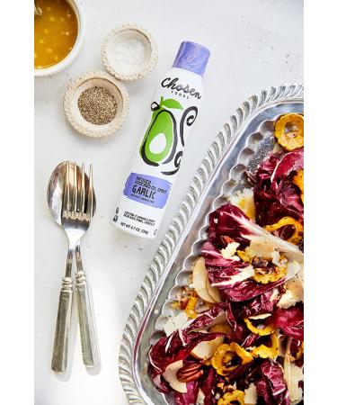 Chosen Foods Garlic Infused Avocado Oil Spray - Kosher Cooking Spray for High-Heat Cooking and Baking (4.7 oz) - Buy Online on GoSupps.com