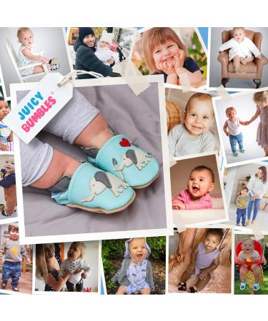 Soft Sole Leather Baby Shoes for Boys and Girls 18-24 Months by Elovephant - Buy Online on GoSupps.com