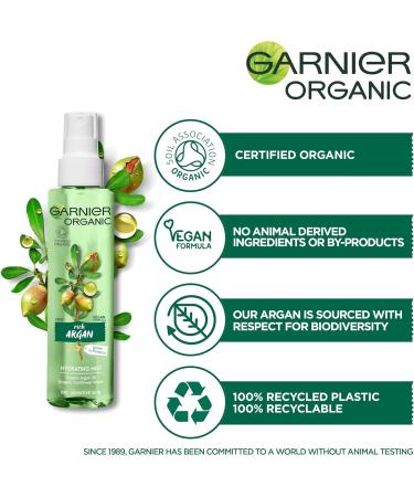 Garnier Organic Argan Hydrating Face Mist for Dry & Sensitive Skin - 150ml - Buy Online on GoSupps.com