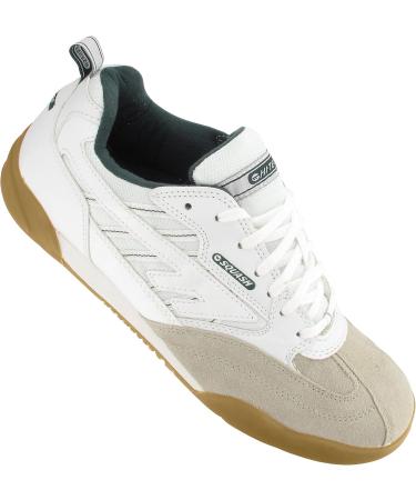 Buy Hi-Tec Unisex Squashclassic Sports Shoe - C002138-011-01 36 EU - White/Green - International Shipping Available - Buy Online on GoSupps.com