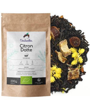 Chabioth Organic Lemon Date Black Tea 200g