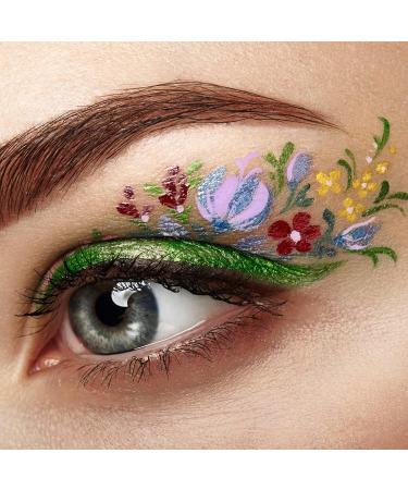 YES.EYE DO Gel Eyeliner Waterproof Smudgeproof Retractable Eyeliner Gel with built-in sharpener Colored Glitter Eyeliner Highly Pigmented and Creamy (Festoon Aqua) - Buy Online on GoSupps.com