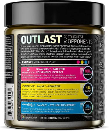 XP Sports Boost Pre-Game Energy & Focus Amplifier - Rainbow Candy 7.30 oz | Enhanced Performance Supplement - Buy Online on GoSupps.com