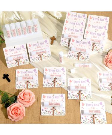 30 Pack Easter Christian Lip Balm Gifts Bulk Bible Verse Lip Balms Religious Presents Church Scripture Inspirational Lips Care for Women Coworker Employee Teacher Spring Appreciation Party Favor - Buy Online on GoSupps.com