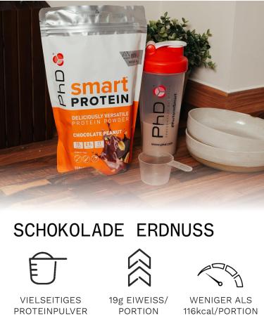 Buy PhD Smart Protein Powder - 900g Peanut Butter Cup | International Shipping Available - Buy Online on GoSupps.com