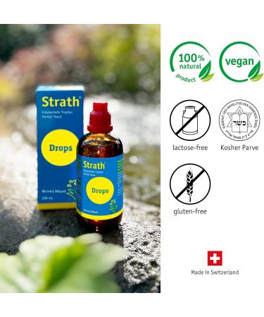 Strath Drops 100ml - Natural Immune Support Supplement - Buy Online on GoSupps.com