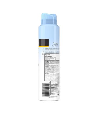 Neutrogena Ultra Sheer SPF 70 Body Mist 5 oz (148ml) - Pack of 3 - Buy Online on GoSupps.com