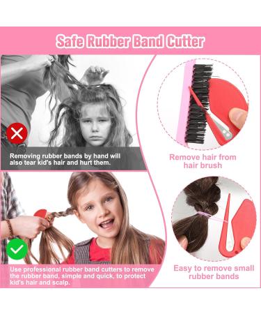 Buy 3028-Part Elastic Hair Strap Set - 3000 Mini Colorful Hair Ties with Organizer Box for Girls | Soft Rubber Hair Accessories - Buy Online on GoSupps.com