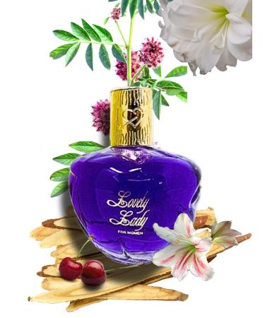 Lovely Lady for Women Eau de Parfum 3.4 Fl. Oz. Floral Fruity Gourmand fragrance for women. - Buy Online on GoSupps.com
