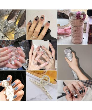 Beadsland 288 Pieces Flat Back Rhinestones - Nail Crystals & Hematite SS30 (6.4-6.6mm) for Nail Art - Shop Internationally - Buy Online on GoSupps.com