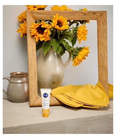 Nivea Sun Face Cream Sensitive SPF 50 - High Protection for Sensitive Skin | 50ml - Best International Shipping - Buy Online on GoSupps.com