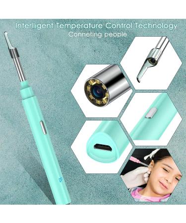 QDCFY OTOSKOK Wireless Endoscopic Camera - Ear Wax Removal Tool with LED for iPhone iPad & Android - Black & Pink - Buy Online on GoSupps.com